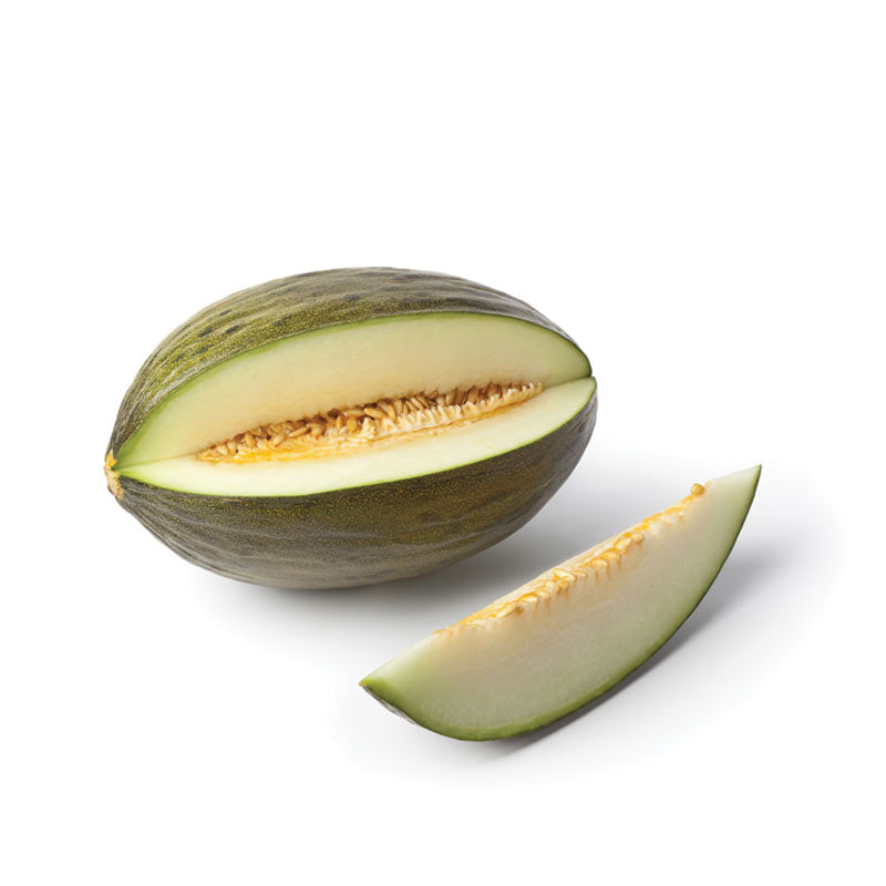 Melons verts (La moitié d’un grand melon soit 1kg200) ESPAGNE